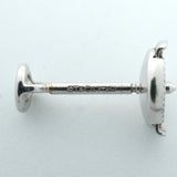 【6jib0665】ティファニー ピアス バイザヤード 1PD Pt950 プラチナ ダイヤモンド【中古】レディース