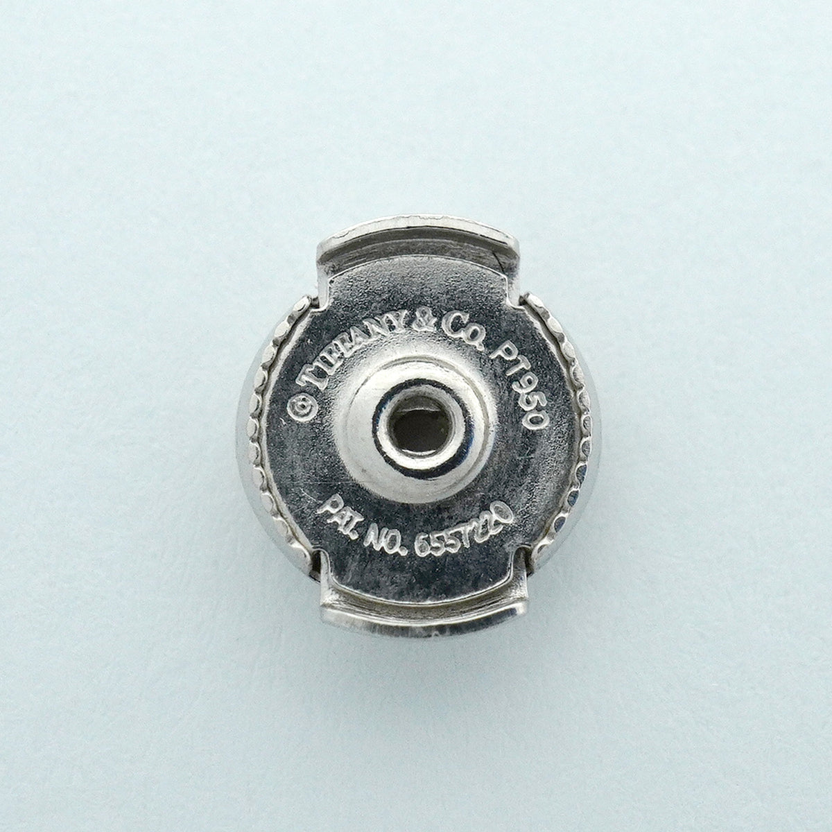 【6jib0665】ティファニー ピアス バイザヤード 1PD Pt950 プラチナ ダイヤモンド【中古】レディース
