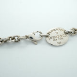 【6jib0669】ティファニー ネックレス リターントゥ オーバル シルバー925【中古】レディース