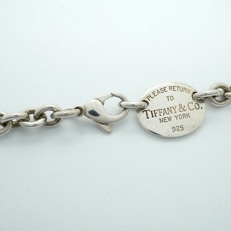 【6jib0669】ティファニー ネックレス リターントゥ オーバル シルバー925【中古】レディース