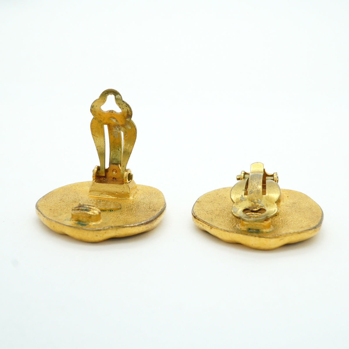 【6jib0675】シャネル イヤリング ヴィンテージ ココマーク GPメッキ ゴールド【中古】レディース