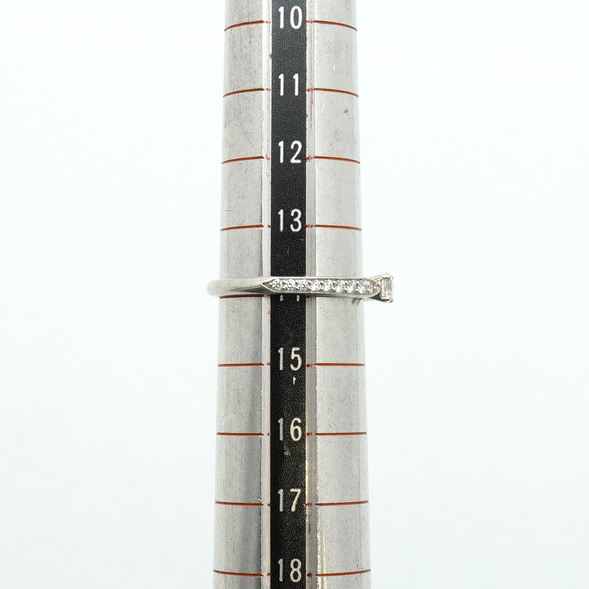 【6jib0684】ティファニー リング ハーモニー Pt950 プラチナ ダイヤモンド 0.20ct 14号【中古】レディース