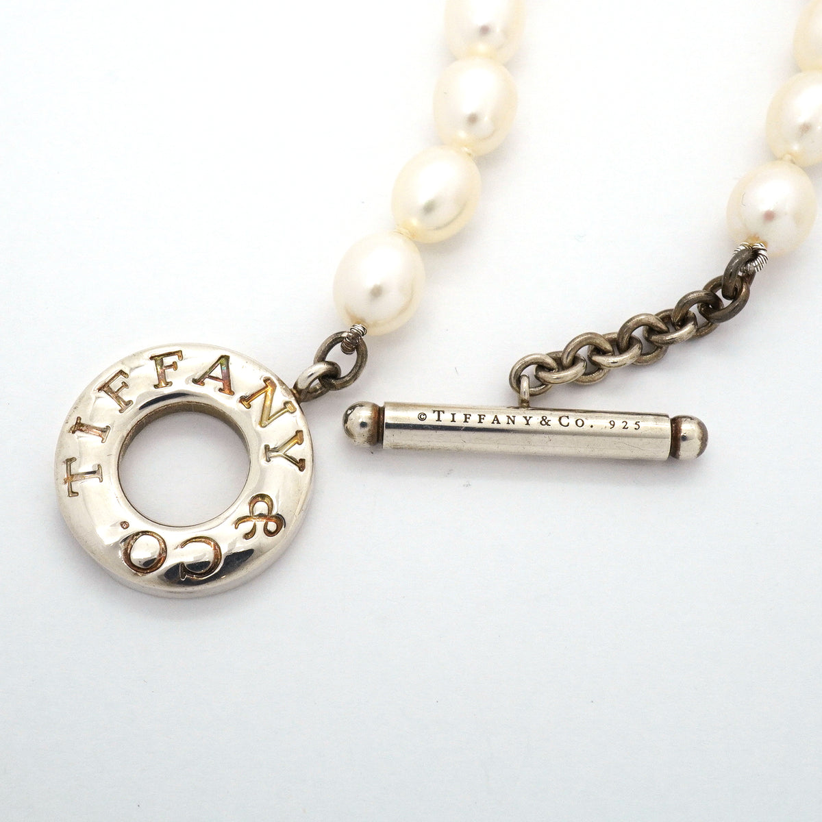 【6jib0691】ティファニー ブレスレット シルバー925 パール【中古】レディース