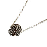 【6jib0692】ティファニー ネックレス サマセット/メッシュボール シルバー925【中古】レディース