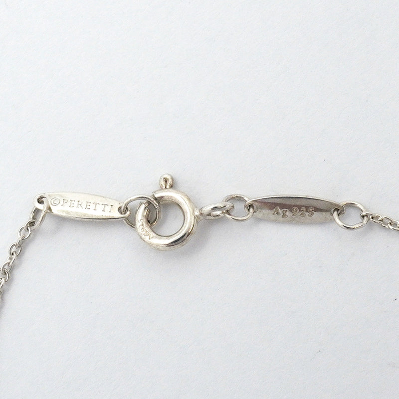 【6jib0698】ティファニー ネックレス オープンハート シルバー925【中古】レディース