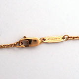 【6jib0702】ティファニー ネックレス ロック スモール K18PG ピンクゴールド ダイヤモンド【中古】レディース