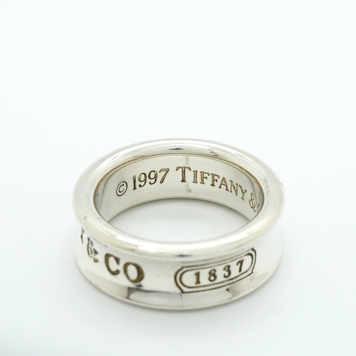 【6jib0707】ティファニー リング ナロー シルバー925 9号【中古】レディース