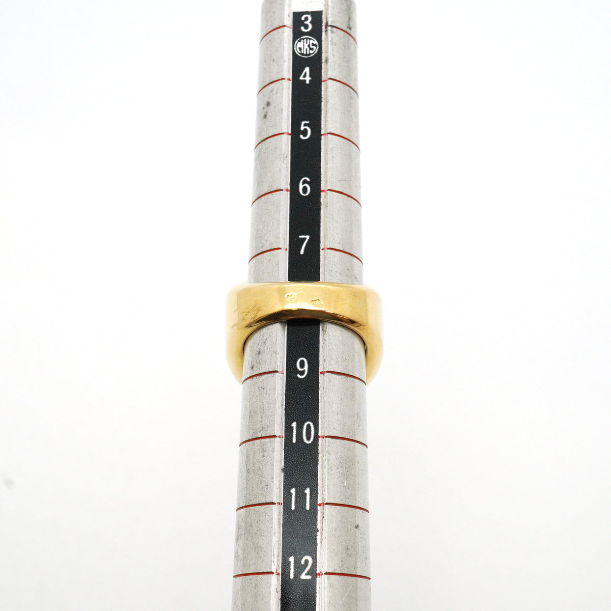 【6jib0710】シャネル リング バロック K18YG イエローゴールド マルチストーン ブルー グリーン オレンジ 8号【中古】レディース