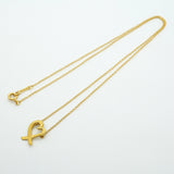 【6jib0718】ティファニー ネックレス ラビングハート K18YG イエローゴールド【中古】レディース