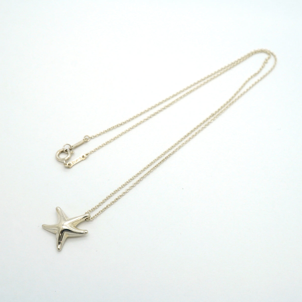【6jib0727】ティファニー ネックレス スターフィッシュ シルバー925【中古】レディース