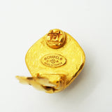 【6jib0729】シャネル イヤリング ヴィンテージ ココマーク GPメッキ フェイクパール ゴールド【中古】レディース