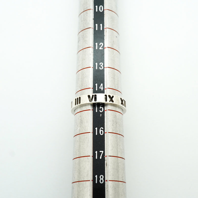 【6jib0732】ティファニー リング アトラス ピアスド シルバー925 14.5号【中古】レディース