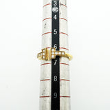 【6jkb0003】ティファニー リング Tワイヤー K18YG イエローゴールド ダイヤモンド 6.5号【中古】レディース