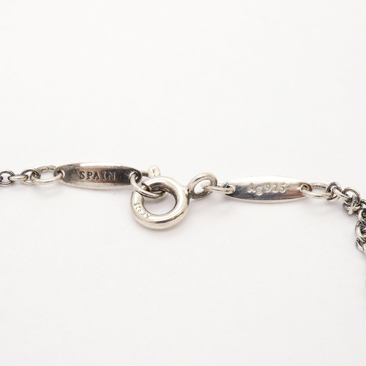 【6jkb0004】ティファニー ブレスレット ビーン シルバー925【中古】レディース