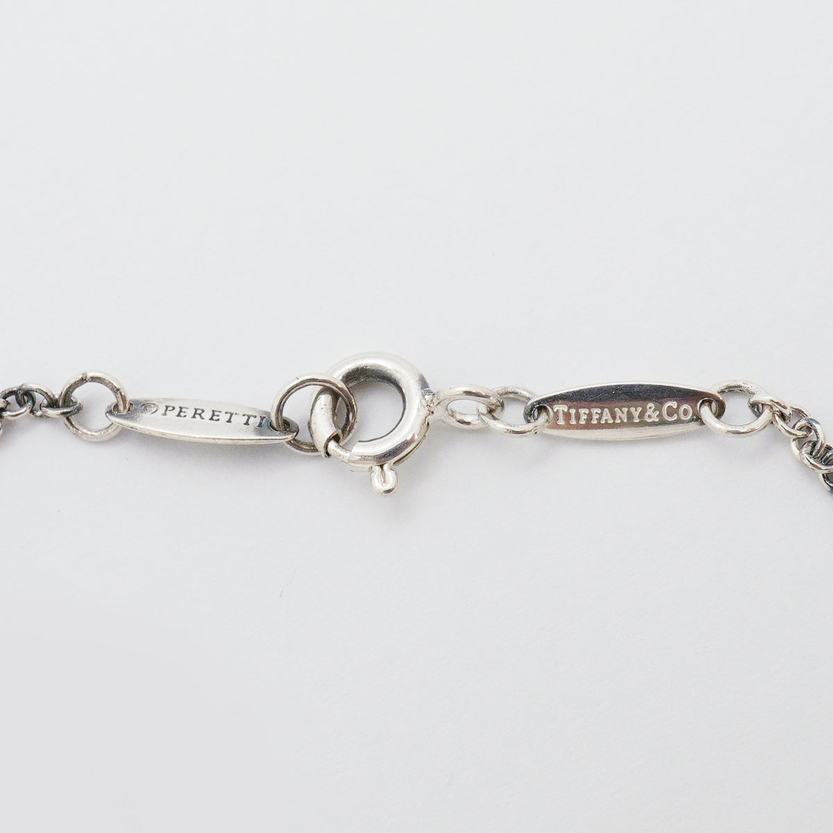 【6jkb0004】ティファニー ブレスレット ビーン シルバー925【中古】レディース