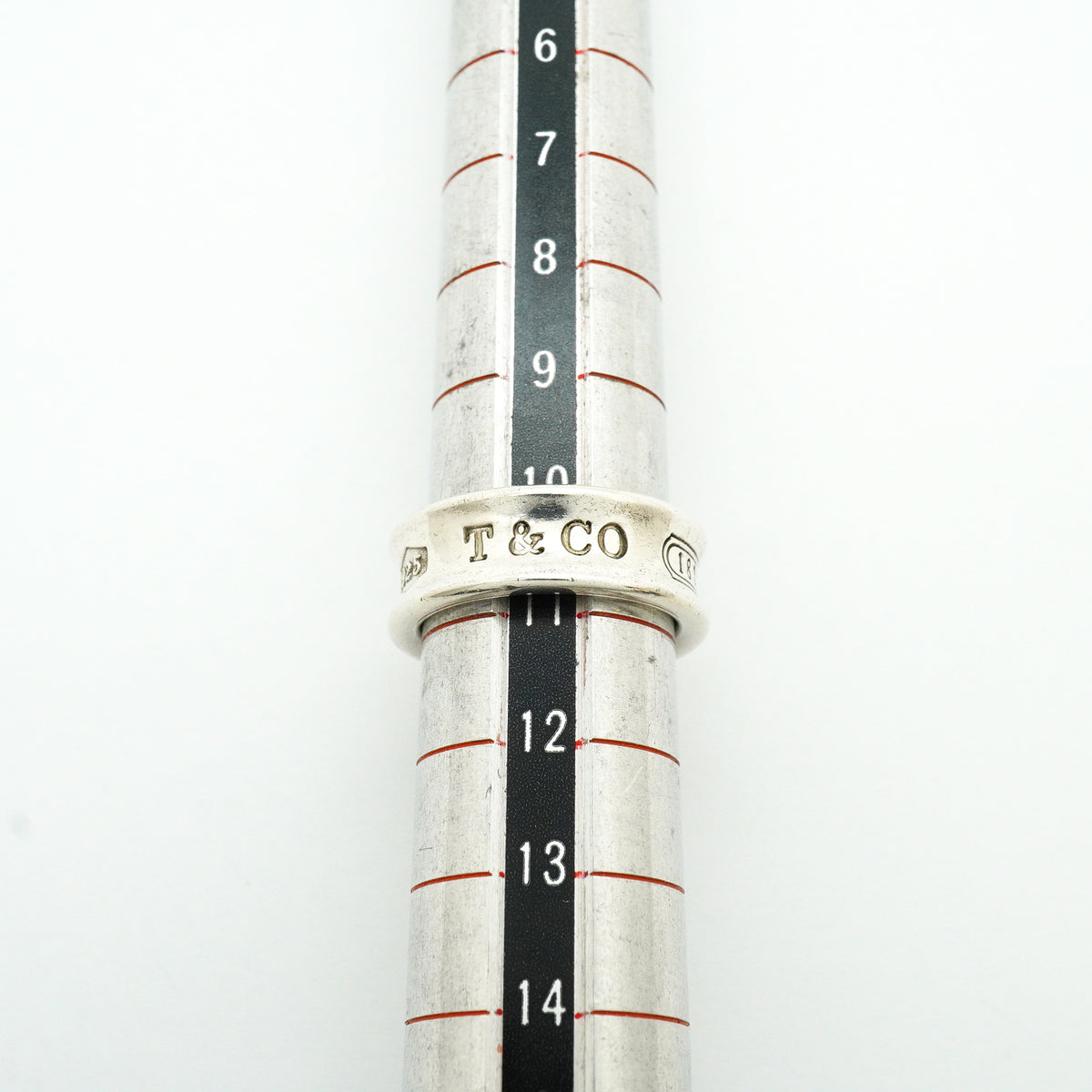 【6jkb0011】ティファニー リング ナロー シルバー925 10.5号【中古】レディース
