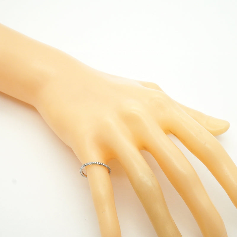 【6jkb0012】カルティエ リング エタンセル フルエタニティ K18WG ホワイトゴールド ダイヤモンド ＃48【中古】レディース