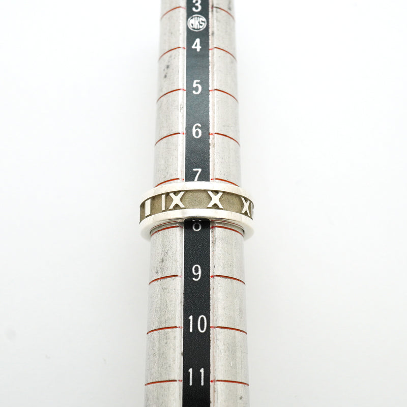 【6jkb0021】ティファニー リング アトラス シルバー925 7.5号【中古】レディース