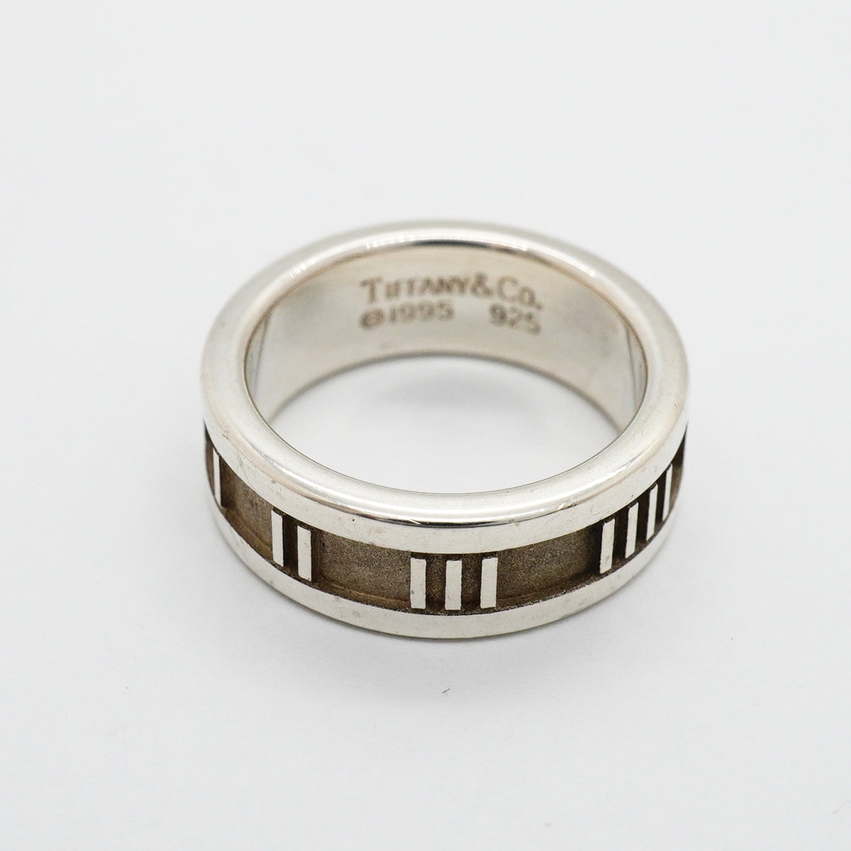 【6jkb0021】ティファニー リング アトラス シルバー925 7.5号【中古】レディース