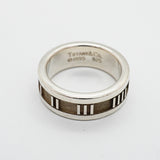 【6jkb0021】ティファニー リング アトラス シルバー925 7.5号【中古】レディース