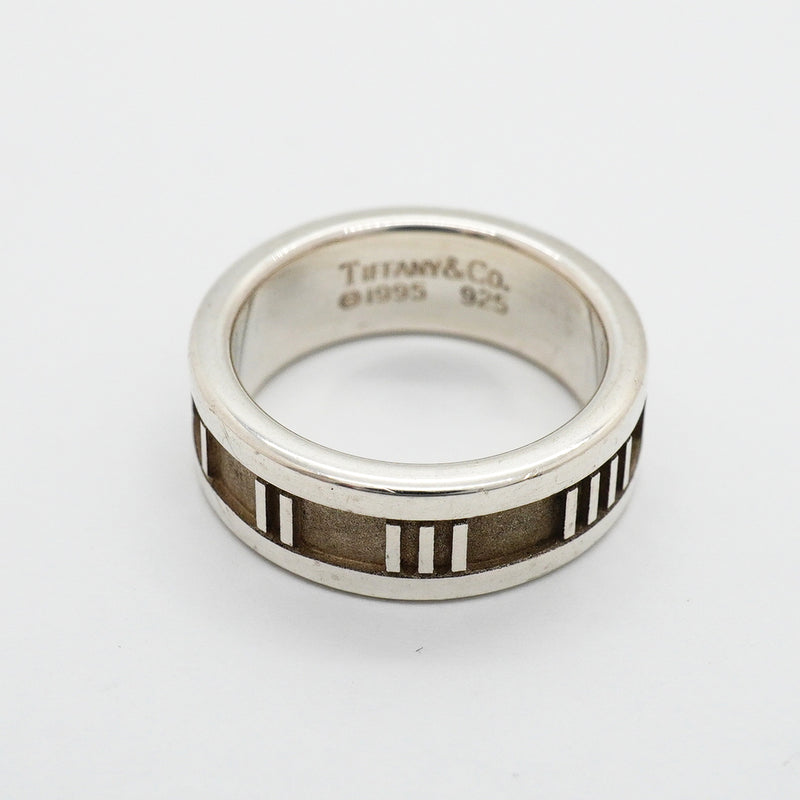 【6jkb0021】ティファニー リング アトラス シルバー925 7.5号【中古】レディース