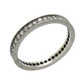 【6jkb0024】カルティエ リング バレリーナ ウェディング フルエタニティ Pt950 プラチナ ダイヤモンド ＃53【中古】レディース
