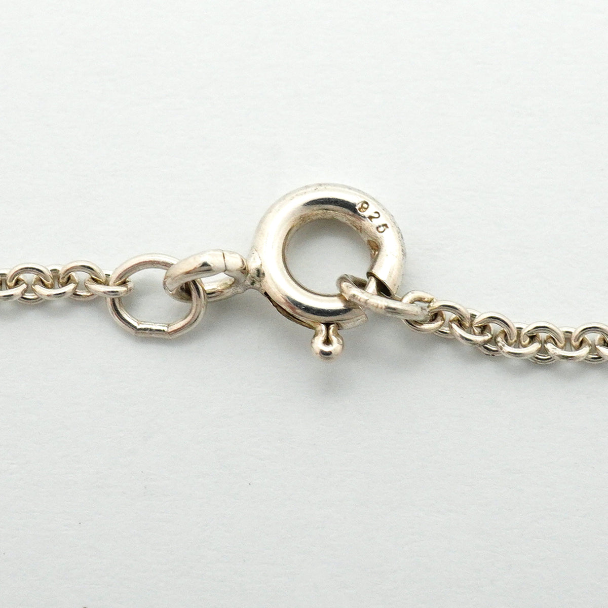【6jkb0025】ティファニー ネックレス ハートリンク/ラリアット シルバー925【中古】レディース