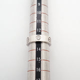 【6jkb0028】カルティエ リング ラブ 3PD K18WG ホワイトゴールド ダイヤモンド ＃53【中古】レディース
