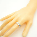 【6jkb0028】カルティエ リング ラブ 3PD K18WG ホワイトゴールド ダイヤモンド ＃53【中古】レディース