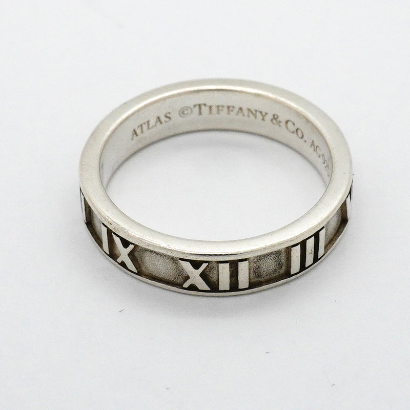 【6jkb0029】ティファニー リング アトラス シルバー925 9号【中古】レディース