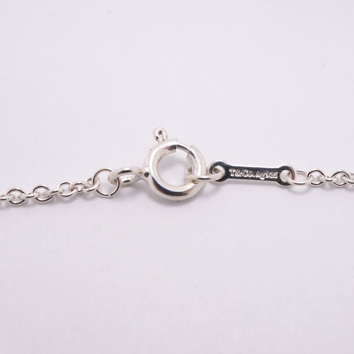 【6jkb0038】ティファニー ブレスレット ラビングハート シルバー925【中古】レディース
