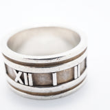 【6jkb0039】ティファニー リング アトラス ワイド シルバー925 19.5号【中古】メンズ