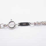 【6jkb0041】ティファニー ネックレス インフィニティ ダブルチェーン シルバー925【中古】レディース