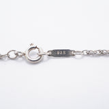 【6jkb0044】ティファニー ネックレス ツイストハート K18YG イエローゴールド シルバー925【中古】レディース
