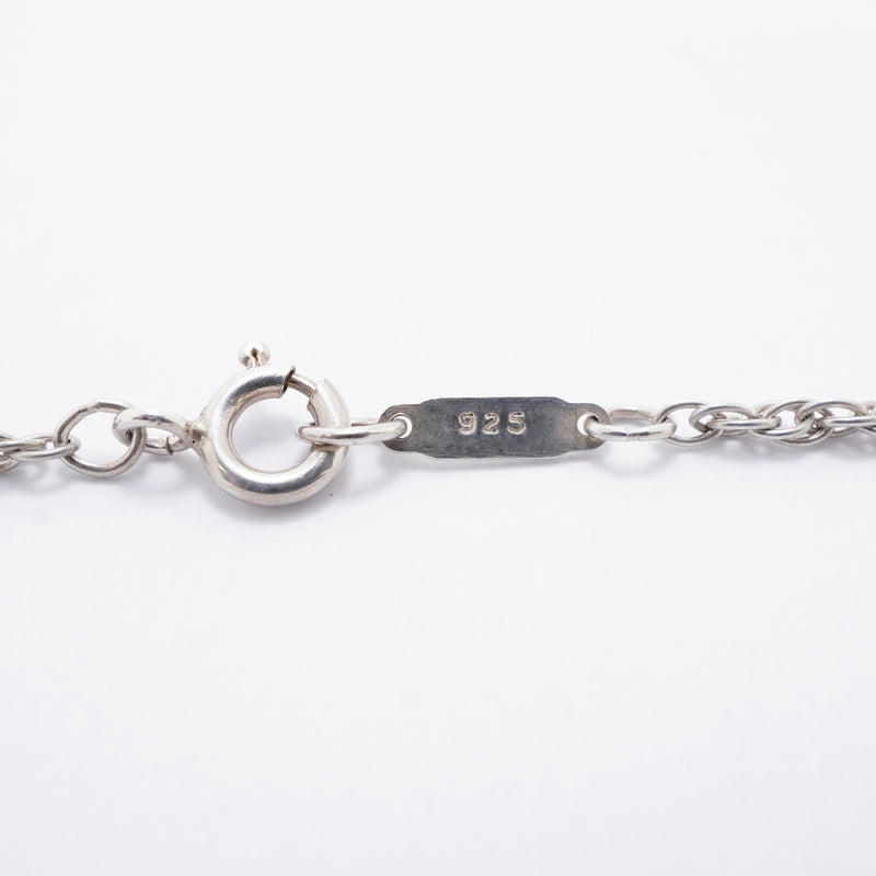 【6jkb0044】ティファニー ネックレス ツイストハート K18YG イエローゴールド シルバー925【中古】レディース