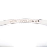 【6jkb0045】ティファニー バングル オープンレクタングル シルバー925【中古】レディース