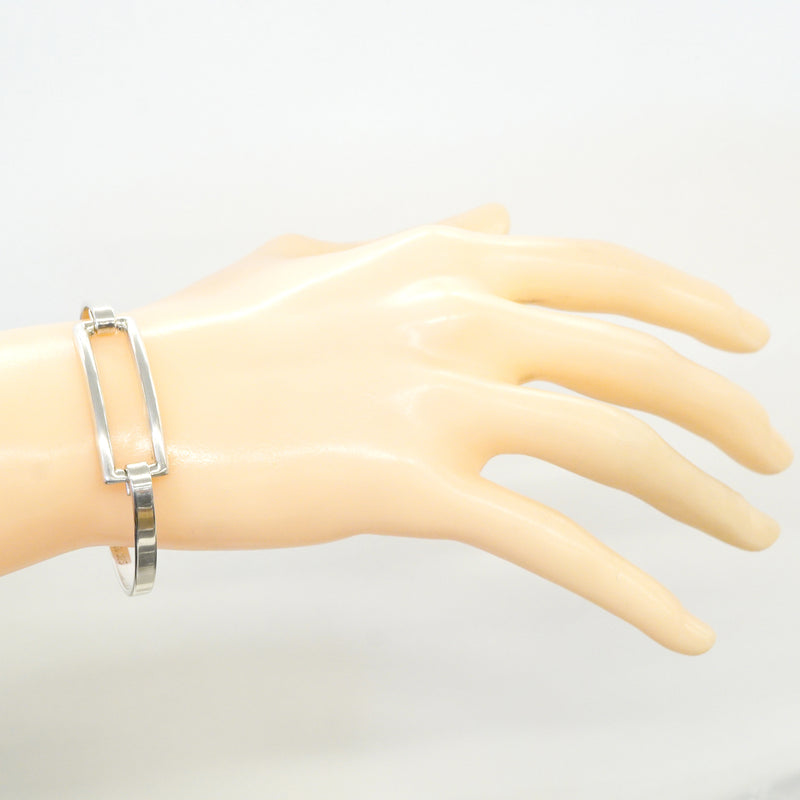 【6jkb0045】ティファニー バングル オープンレクタングル シルバー925【中古】レディース