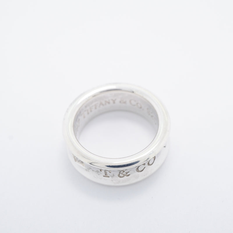 【6jkb0046】ティファニー リング ナロー シルバー925 7.5号【中古】レディース