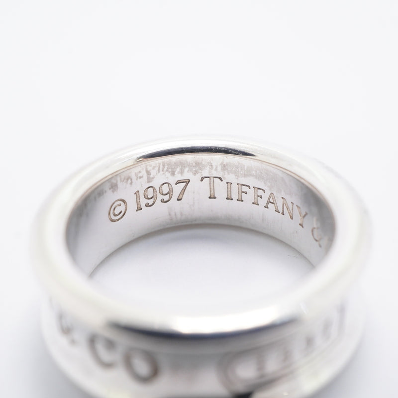 【6jkb0046】ティファニー リング ナロー シルバー925 7.5号【中古】レディース
