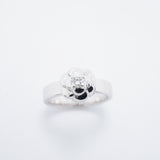【6jkb0047】シャネル リング カメリア 1PD K18WG ホワイトゴールド ダイヤモンド 7.5号【中古】レディース