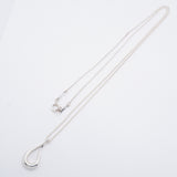 【6jkb0048】ティファニー ネックレス オープンティアドロップ シルバー925【中古】レディース