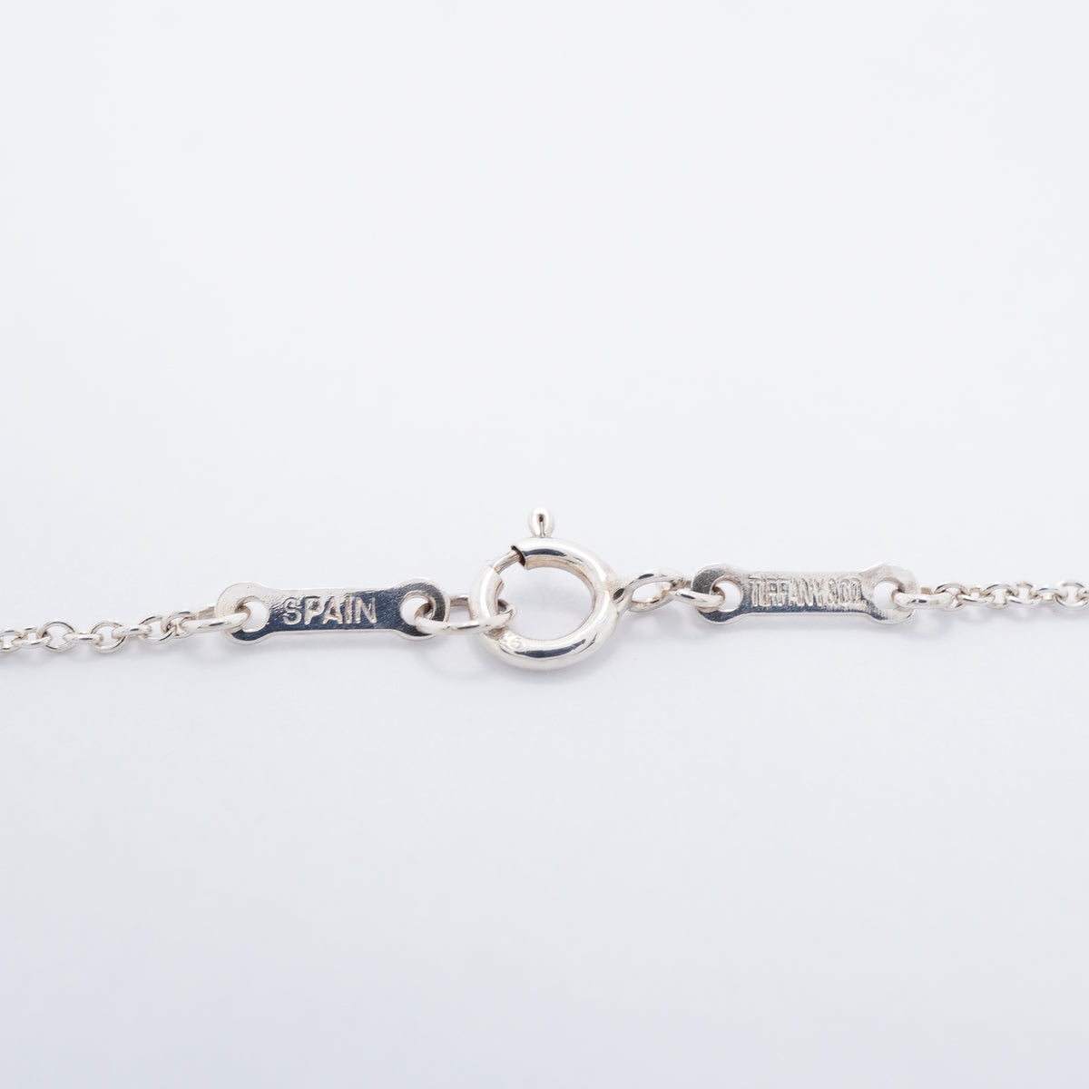 【6jkb0048】ティファニー ネックレス オープンティアドロップ シルバー925【中古】レディース