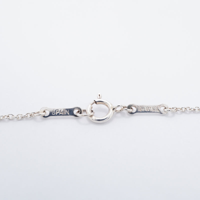 【6jkb0048】ティファニー ネックレス オープンティアドロップ シルバー925【中古】レディース