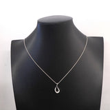 【6jkb0048】ティファニー ネックレス オープンティアドロップ シルバー925【中古】レディース