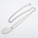 【6jkb0049】ティファニー ネックレス リターントゥ オーバル シルバー925【中古】レディース