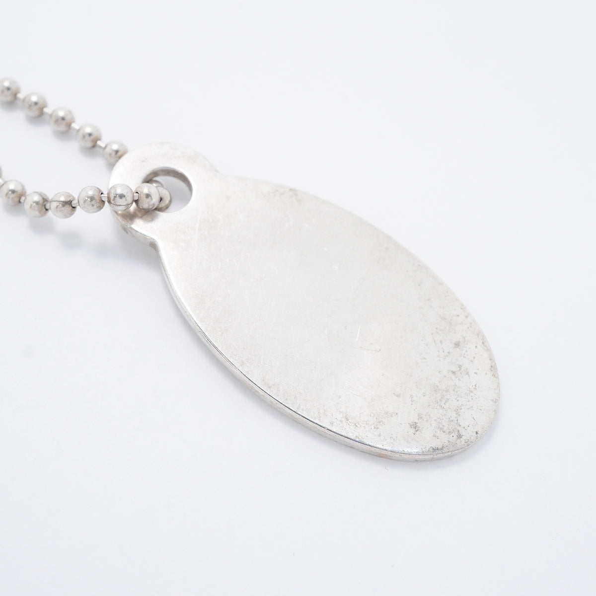 【6jkb0049】ティファニー ネックレス リターントゥ オーバル シルバー925【中古】レディース