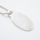【6jkb0049】ティファニー ネックレス リターントゥ オーバル シルバー925【中古】レディース