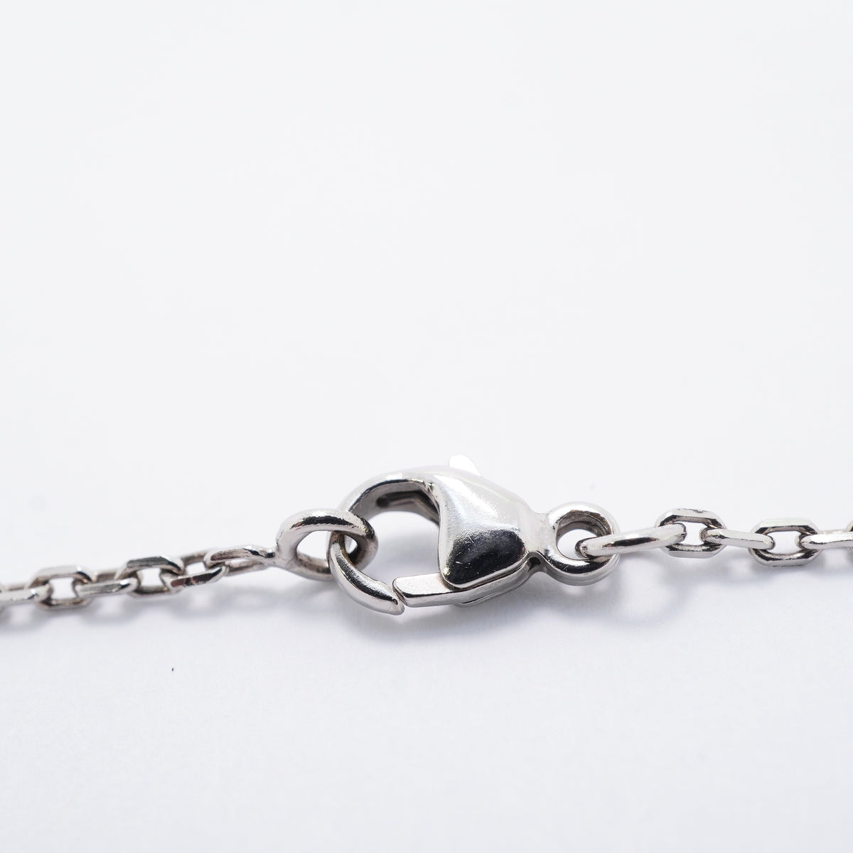 【6jkb0053】エルメス ネックレス ミニポップ メタル シルバー ピンク【中古】レディース