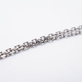 【6jkb0053】エルメス ネックレス ミニポップ メタル シルバー ピンク【中古】レディース