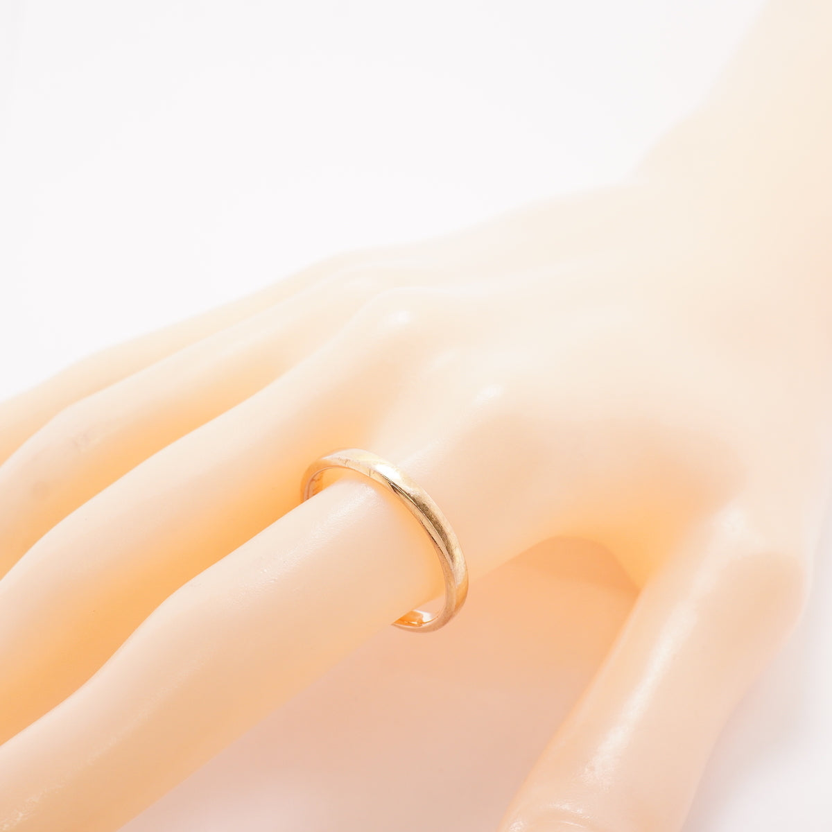 【6jkb0054】ティファニー リング ウェディング K18PG ピンクゴールド 22号【中古】メンズ